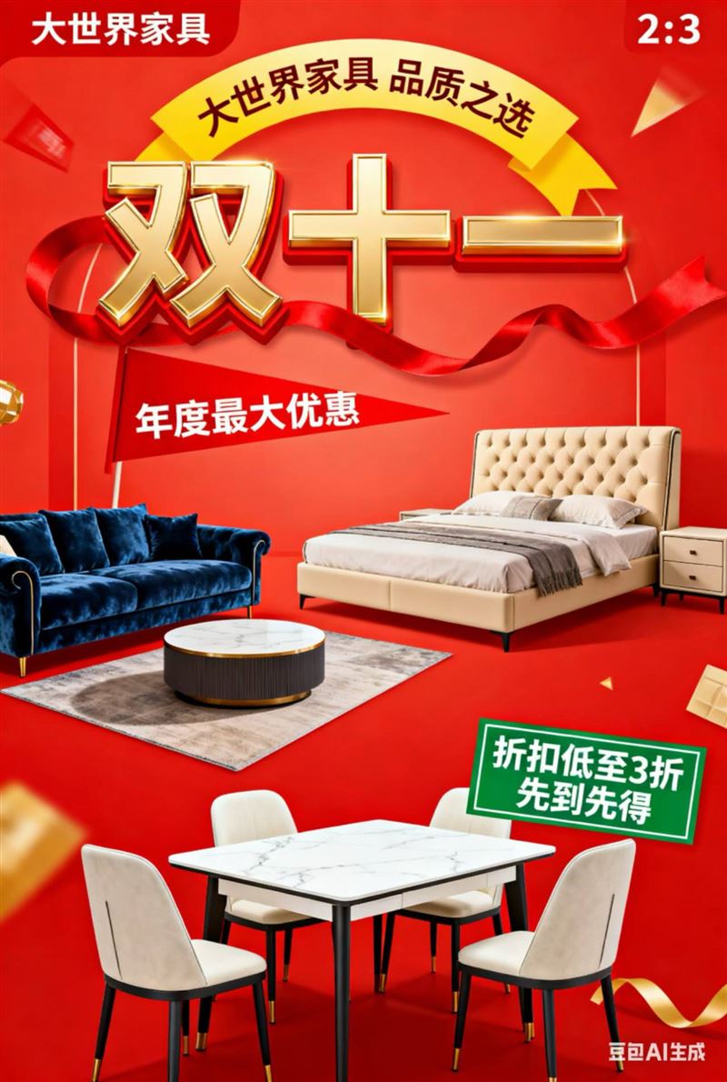勃利大世界家具店面升级