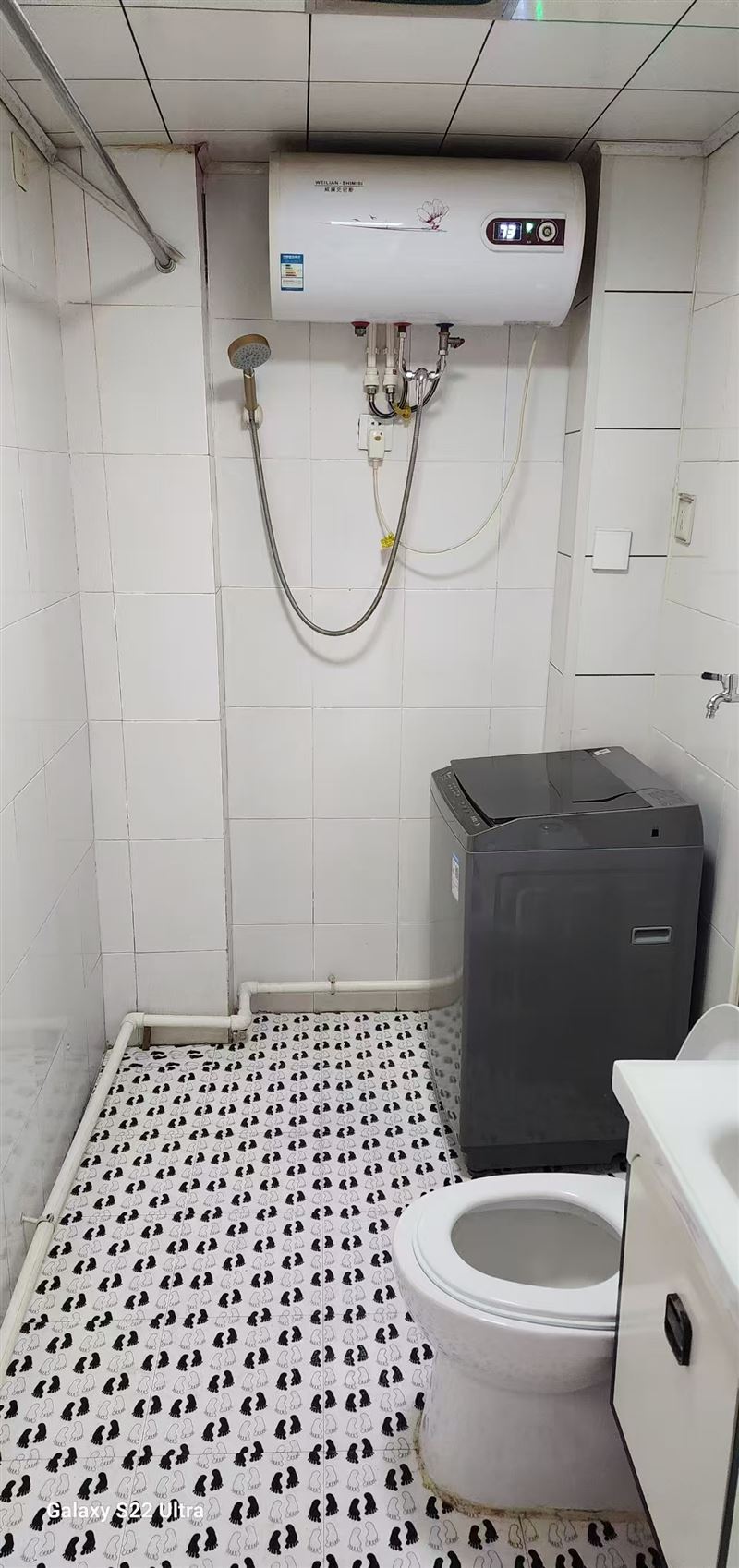 月租；北岸新城附近四楼 两室 拎包入住月租1200