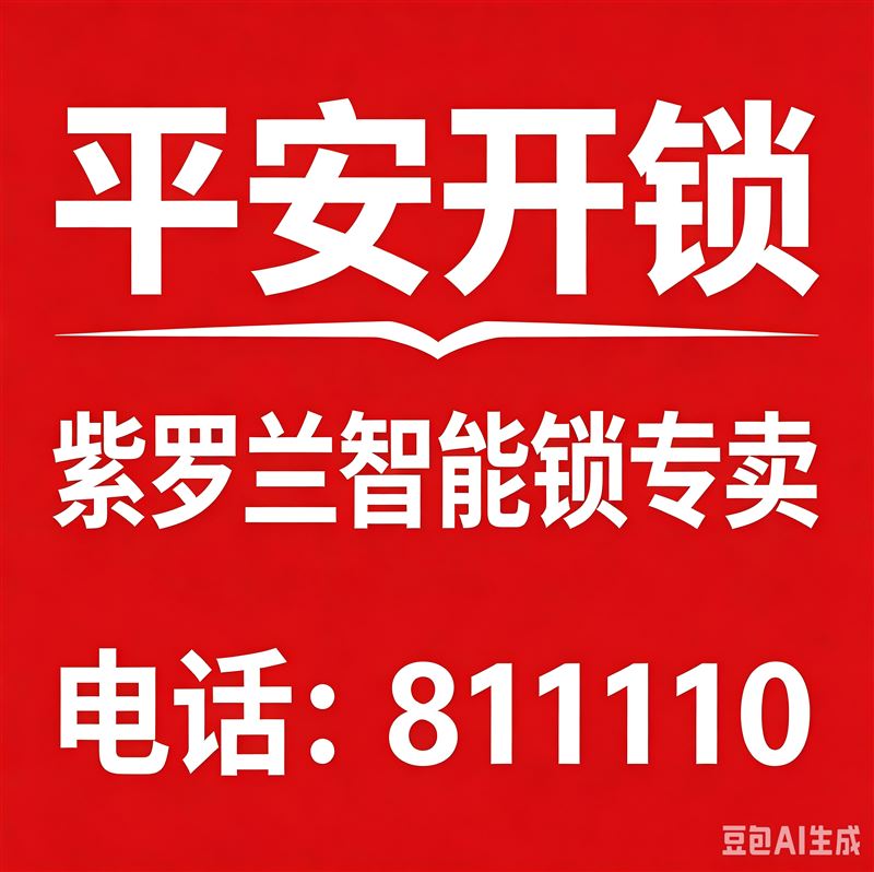 勃利平安开锁  勃利开锁 紫罗兰智能锁专卖